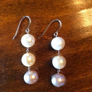 Pearl earrings